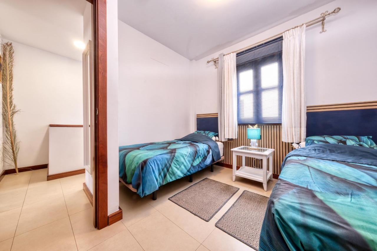 Casa Bleu 2 Floors ,2 Bedrooms ,Equipped Kitchen ,Balcony ,Terrace And Grill Puerto Calero Extérieur photo